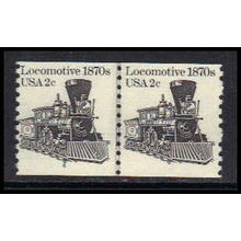 1897A 2c Locomotive Fine MNH Dry Gum CNP Left 4 W1702