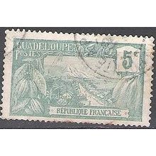 Guadeloupe 1905 Michel 55 O Cote (2004) 0.80 € La vanille Cachet rond