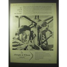 1958 Albright & Wilson Chemicals Ad - See Yourself