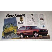 1992 Chevy S-10 Blazer 4x4 2-Door Ad - View Finder