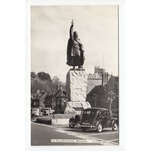 The King Alfred Statue Winchester Postcard RP Hampshire 3541