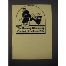 1938 Carter's Little Liver Pills Advertisement - The morning after taking