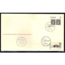 Cover Canada 2 Stamps CAPEX '87 (Cachet-U/A) Box0038