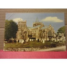 THE CHURCH, OTTERY ST. MARY, DEVON used vintage postcard by Frith 1967 pm =