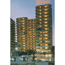 Palma de Mallorca Hotel Bellver Palma Night Dusk Spain Postcard