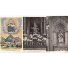 Andenfen An Bornhojen Maria Eich 3x German Antique Religious Postcard s