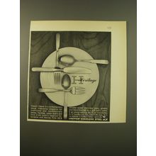 1961 Lauffer Stainless Steel Advertisement - Heritage