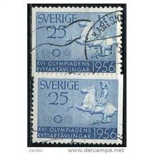 1956 Michel 414Dl+414Dr - fine used (o)