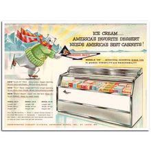 anheuser-busch inc 1959 model ag best cabinets ice cream vintage ad