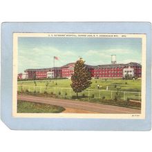 New York Tupper Lake U S Veterans Hospital Street Scene ny_box5~1830