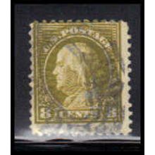 Used 508 8c Benjamin Franklin Average K4157