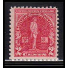 688 2c Battle of Braddock Fine MNH O2663