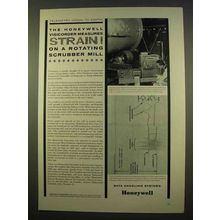 1963 Honeywell 906 Visicorder Oscillograph Ad - Strain