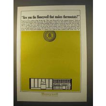 1963 Honeywell Computer Ad - Makes Thermostats?