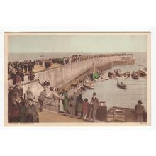 The Pier Bridlington 1956 Postcard Yorkshire BT10