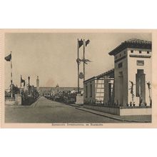 Stadium Avenue Barcelona Exposicion 1929 Spain Postcard