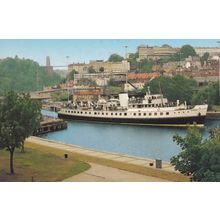 HMS Balmoral at Bristol Cumberland Ship Advertising Postcard