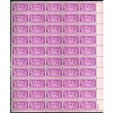 American Bar Association Sheet of Fifty 3 Cent Postage Stamps Scott 1022