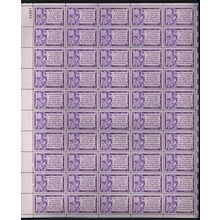 Gutenberg Bible Sheet of Fifty 3 Cent Postage Stamps Scott 1014