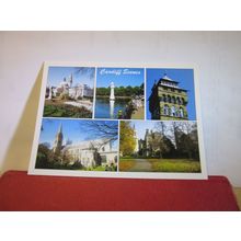 multiview, CARDIFF, WALES unused postcard by Judges =