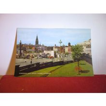 KINGSWAY & MERSEY TUNNEL LIVERPOOL unused postcard by J. Salmon dated 1970 =