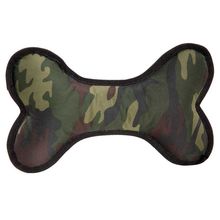 Zanies Toughstructables Bones Dog Toys L Pink Camo