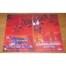 1994 Acclaim Maximum Carnage Video Game Ad - Paint the Town Red