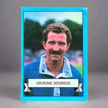 Merlin Team 90 sticker Graeme Souness Rangers #422 RECOVERED