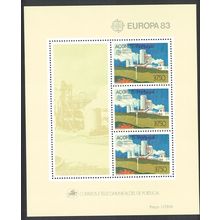Azores Geothermal Power Station Europa CEPT MS 1983 MNH SG#MS450 MI#Block 4