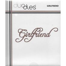 Duo Dies. Girlfriend Die. Die Cutting Cardmaking Scrapbooking Crafts
