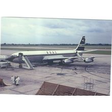 BOEING 707 AIRCRAFT B.O.A.C.. CARD NO FP 44