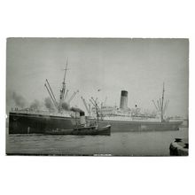 Photo of SS Akaroa ship liner & reefer Shaw Savill & Albion Line 1932-1954