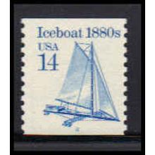 2134b 14c Iceboat Fine MNH Dry Gum CNS 2 PA5940