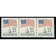 2115 22c U.S. Flag Very Fine MNH PNC 2/3 R0673