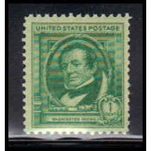 859 1c Washington Irving Fine MNH KA2199