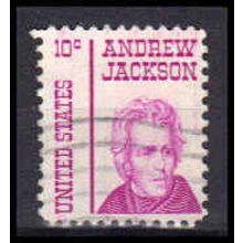 Used 1286 10c Andrew Jackson Fine KA6091