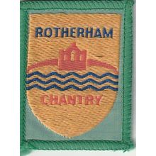 Scout Badge UK - Rotherham Chantry - Black Back (BY245)