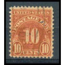 Used J84 10c Postage Due Just Clears WA1438