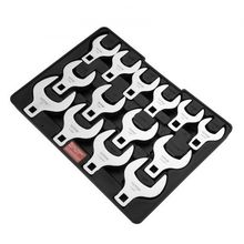 Crowfoot Wrench Set, 1/2" Drive 14-Piece SAE (1-1/16" - 2") Crows Foot Wrenc...