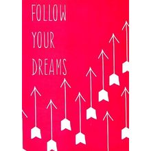 Follow Your Dreams - Tree Free Greeting Card - 17450