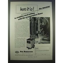 1946 Airco Flux Feeder Unit Ad - Oxyacetylene Flame