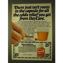 1979 Vicks DayCare Cold Medicine Ad - Isn't Room