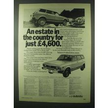 1979 Subaru 4-Wheel Drive Estate Ad - In the Country