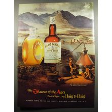 1951 Haig & Haig Scotch Ad - The flavour of the ages