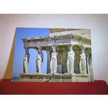 ERECHTHEION, ATHENS, GREECE used postcard =