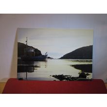 SOLVA HARBOUR, PEMBROKESHIRE unused postcard by Jacki Sime =