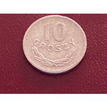 Umlaufmünze Polen 10 Grozy 1969