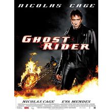 Ghost Rider (2007)_5 Movie Film Poster Canvas iconic design