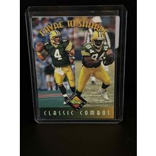 Brett Favre, Sterling Sharpe #392 | 1994 Pro Line Live Football Trading Card