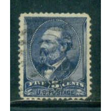 Used 216 5c James Garfield Just Clears M01780